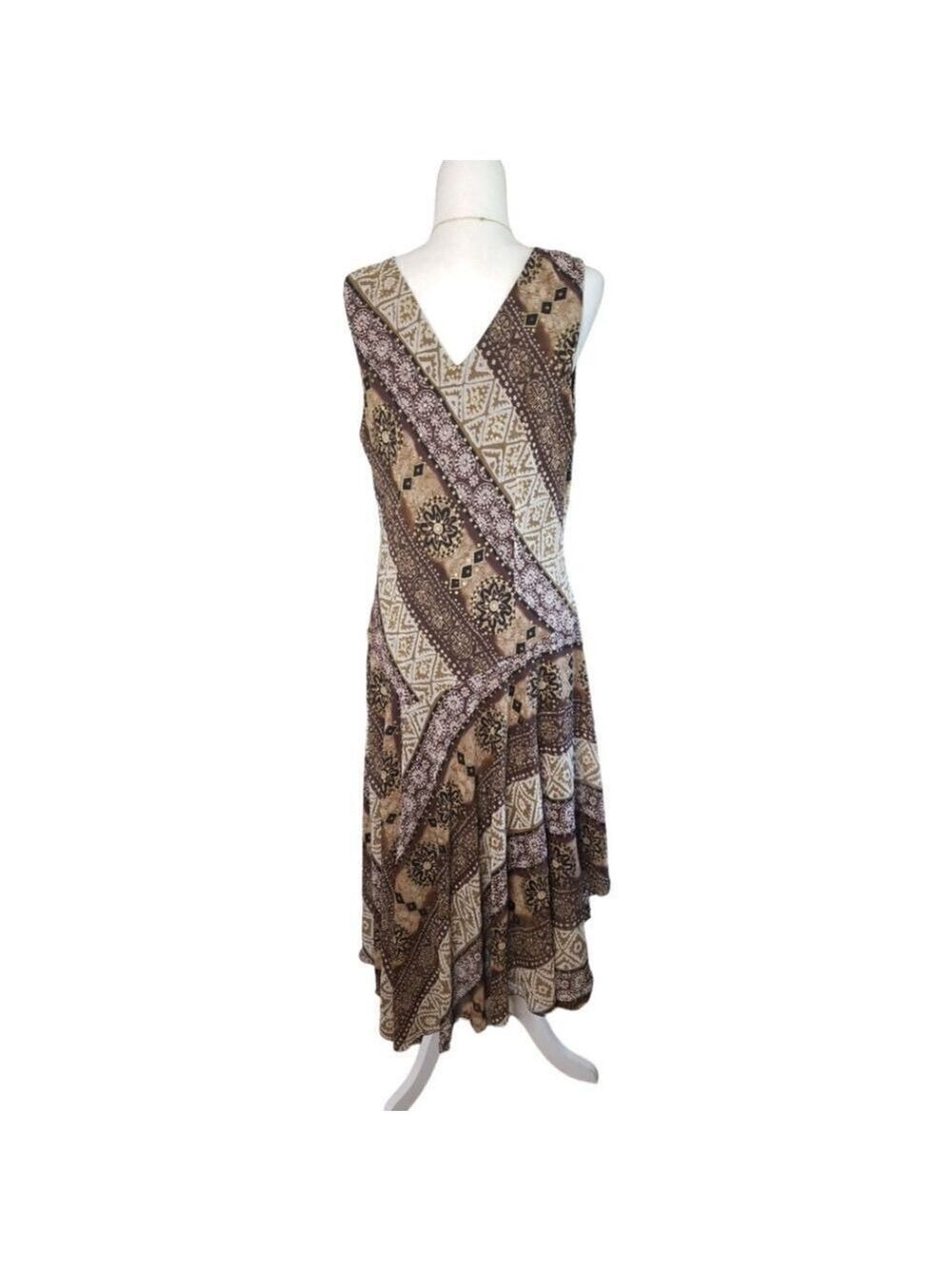 Rabbit Rabbit Rabbit Mid V-Neck Sleeveless Dress Size 16 - Picture 3 of 7